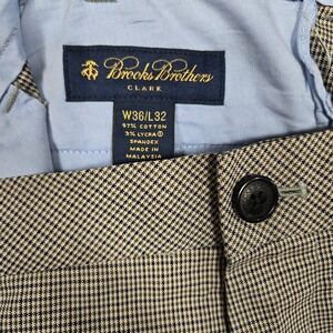 Brooks Brothers Black and Cream Dress Pants